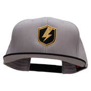 Strike Team Military Embroidered Two Tone Superior Cotton Twill Flat Bill Snapback Cap