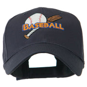 Big Logo Baseball Embroidered Cap