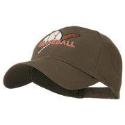 Big Logo Baseball Embroidered Cap