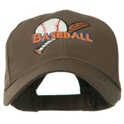 Big Logo Baseball Embroidered Cap