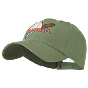 Big Logo Baseball Embroidered Cap