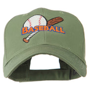 Big Logo Baseball Embroidered Cap