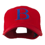 Greek Alphabet Beta Embroidered Cap