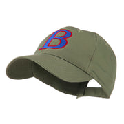 Greek Alphabet Beta Embroidered Cap