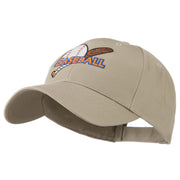 Big Logo Baseball Embroidered Cap