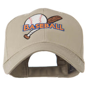 Big Logo Baseball Embroidered Cap