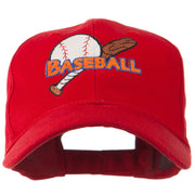 Big Logo Baseball Embroidered Cap