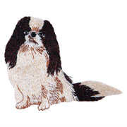 Japanese Chin Dog Iron on Patch