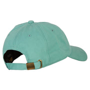 Party Emoji Patched Unstructured Washed Cap