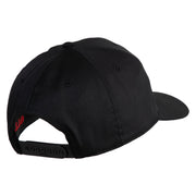 U.S. Marine Corps First to Fight Patched Solid Cotton Twill Pro Style Cap - Black OSFM