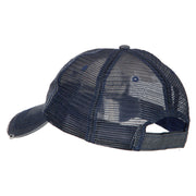 Cuba CUB Flag Embroidered Low Profile Cotton Mesh Cap