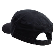 Mother Mom Day Washed Adjustable Army Cap - Black OSFM