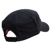 Mother Mom Day Washed Adjustable Army Cap - Black OSFM