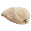 You Are Awesome Embroidered Men's Linen Ivy Cap - Khaki S-M