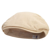 You Are Awesome Embroidered Men's Linen Ivy Cap - Khaki S-M