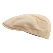 You Are Awesome Embroidered Men's Linen Ivy Cap - Khaki S-M