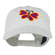 Butterfly Embroidered Cap