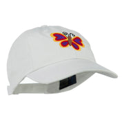 Butterfly Embroidered Cap