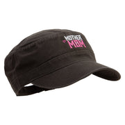 Mother Mom Day Washed Adjustable Army Cap