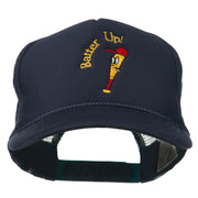 Youth Batter Up Embroidered Mesh Cap