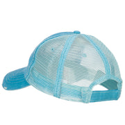 Scuba Hair Don't Care Embroidered Cotton Mesh Cap