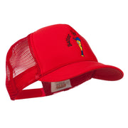 Youth Batter Up Embroidered Mesh Cap