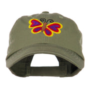 Butterfly Embroidered Cap