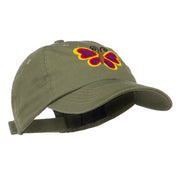 Butterfly Embroidered Cap