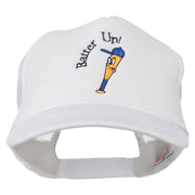 Youth Batter Up Embroidered Mesh Cap