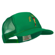 Youth Batter Up Embroidered Mesh Cap