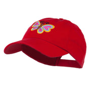 Butterfly Embroidered Cap