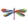 Large Multi-Colored Dragonfly Iron on Embroidered Patch