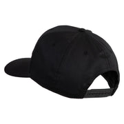 Marines Est. 1775 Patched Solid Cotton Twill Pro Style Cap - Black OSFM