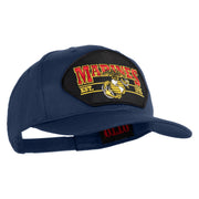 Marines Est. 1775 Patched Solid Cotton Twill Pro Style Cap - Navy OSFM