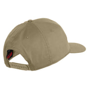 Marines Est. 1775 Patched Solid Cotton Twill Pro Style Cap - Khaki OSFM