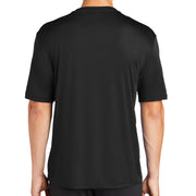 Jazz Live Music Party Men's Big Size Tall PosiCharge Competitor Crew Neck Tee Shirt - Black LT