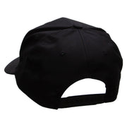 Washington Year Established Embroidered Solid Cotton Twill Pro Style Cap - Black OSFM