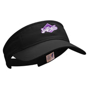 Softball Sport Embroidered Pro Style Cotton Twill Washed Visor