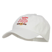 I Believe in Santa Embroidered Low Cap