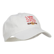 I Believe in Santa Embroidered Low Cap