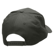 Washington Year Established Embroidered Solid Cotton Twill Pro Style Cap - Charcoal OSFM