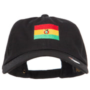 Bolivia Flag Embroidered Unstructured Cap