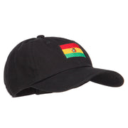 Bolivia Flag Embroidered Unstructured Cap