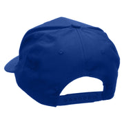 Washington Year Established Embroidered Solid Cotton Twill Pro Style Cap - Royal OSFM