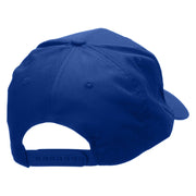 Washington Year Established Embroidered Solid Cotton Twill Pro Style Cap - Royal OSFM