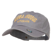 Scuba Diving Veteran Embroidered Unstructured Cap