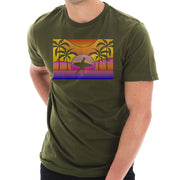 Beach Vibes Cotton Short Sleeve Deluxe Jersey Graphic Shirt