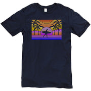 Beach Vibes Cotton Short Sleeve Deluxe Jersey Graphic Shirt