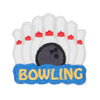 Bowling Pins Embroidered Patches