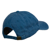 Bison Mascots Embroidered Washed Cap